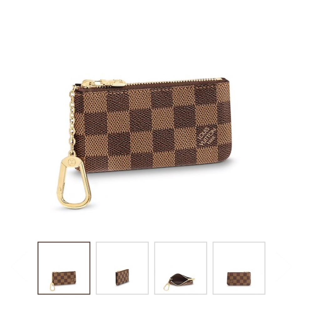 Louis Vuitton Damier Ebene Keychain Wallet